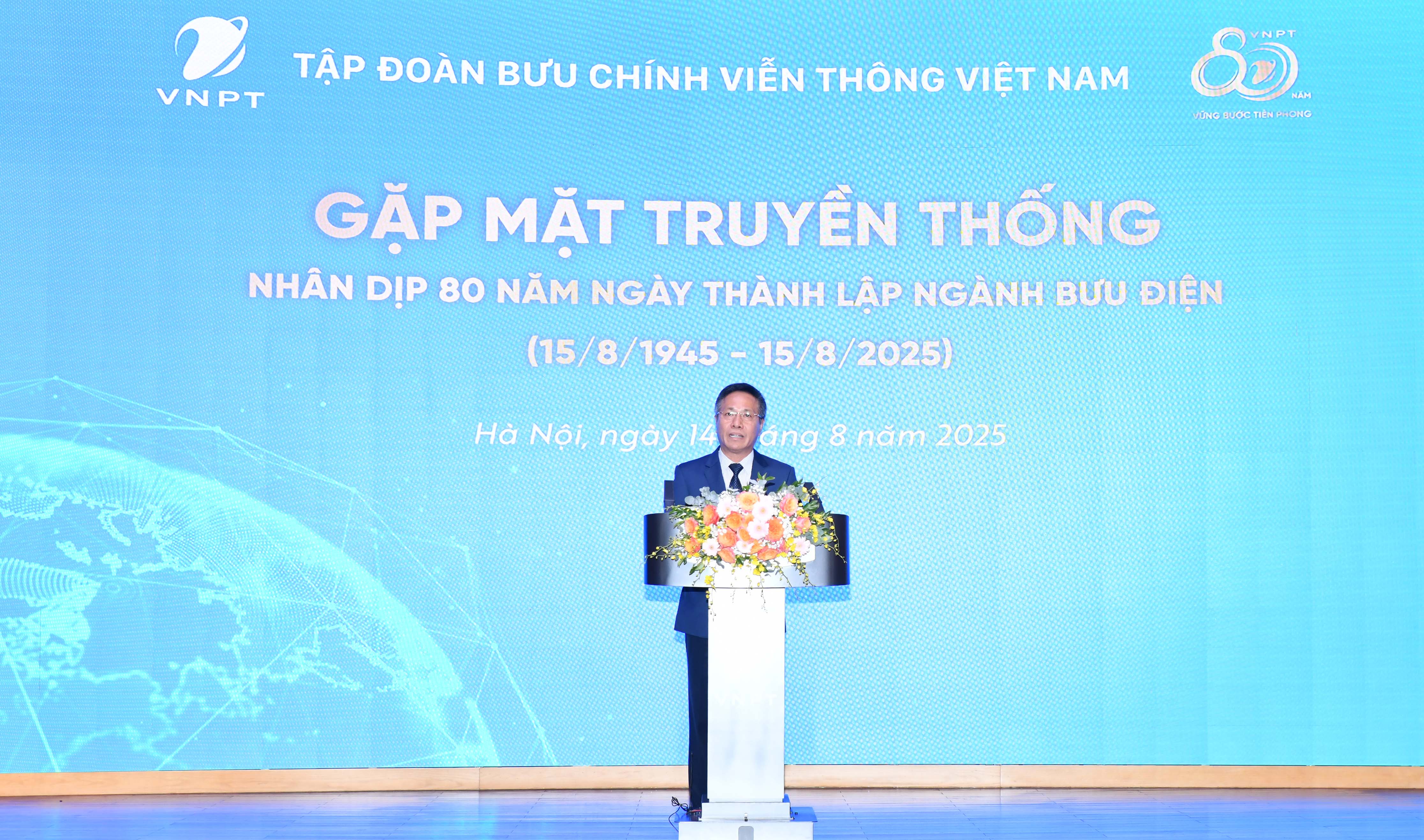 Tập đoàn tổ chức Gặp mặt cán bộ hưu trí nhân kỷ niệm 80 năm ngày thành lập Ngành Bưu điện