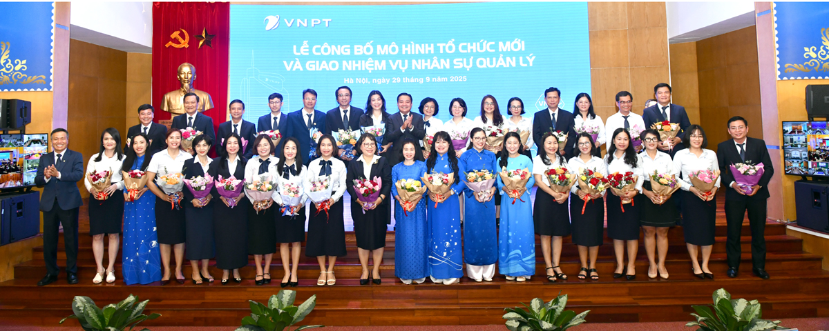 Tập đoàn giao nhiệm vụ NSQL theo mô hình tổ chức mới từ ngày 01/10/2025